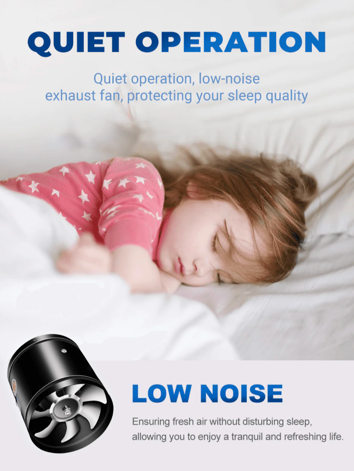 NordVent™ - Kraftig 360° Udsugningsventilator