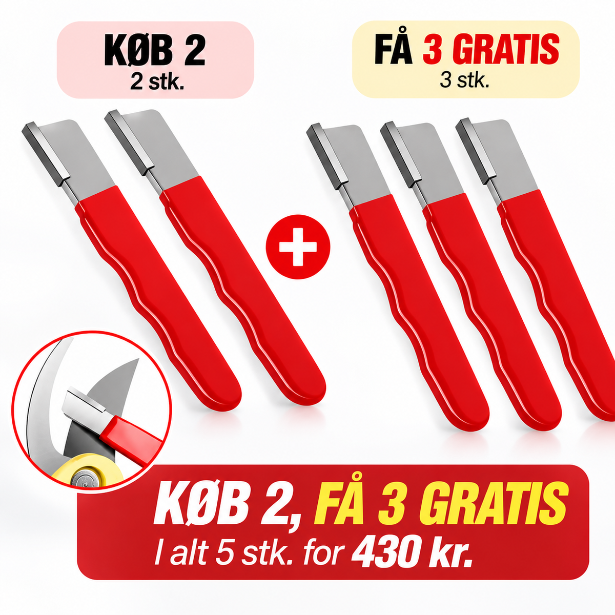EdgePro™ kompakt kniv- og værktøjssliber (Køb 1, få 1 GRATIS)