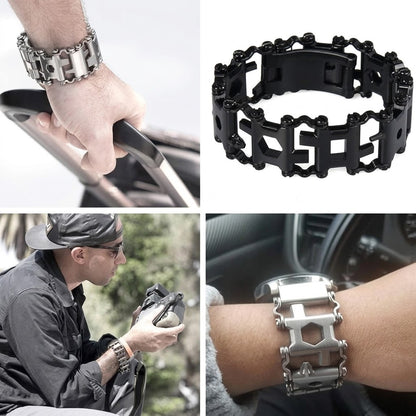 GearPro™ armbånd i rustfrit stål