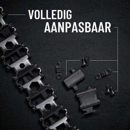 GearPro™ armbånd i rustfrit stål