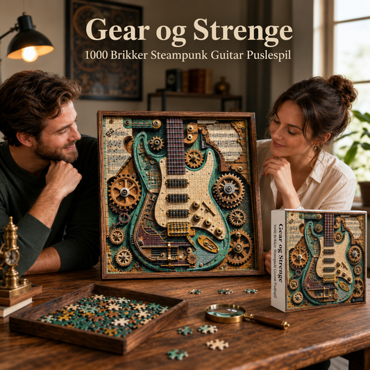 Gear og Strenge™ Guitar-puslespil