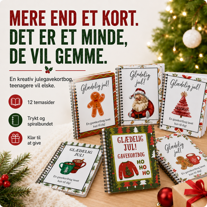 JuleGlæde™ Julegavekortbog