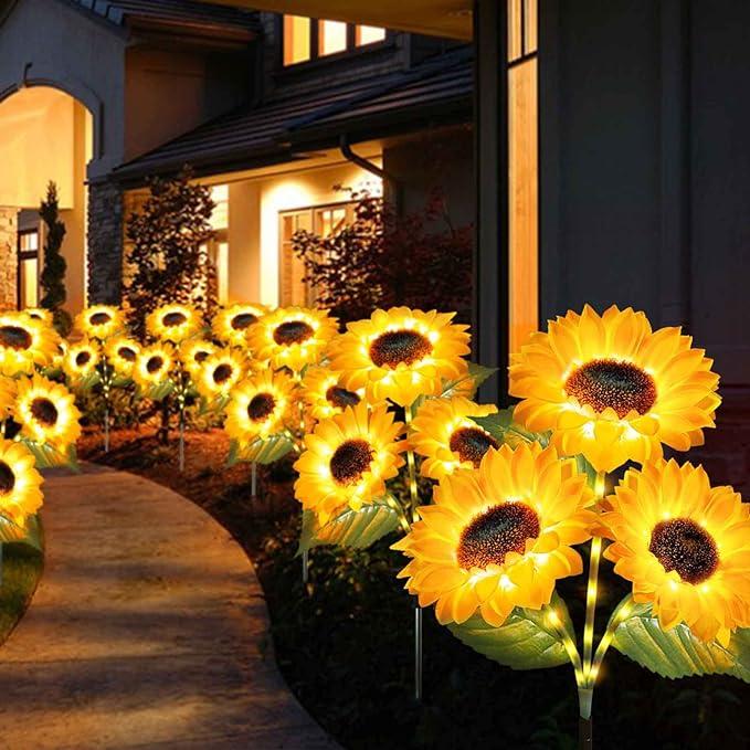 SolarBloom™ solcelle-solsikkelampe