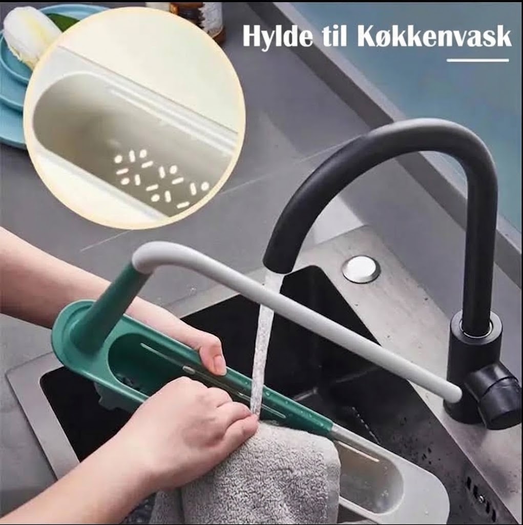 SinkMate™ justerbar organizer til vasken