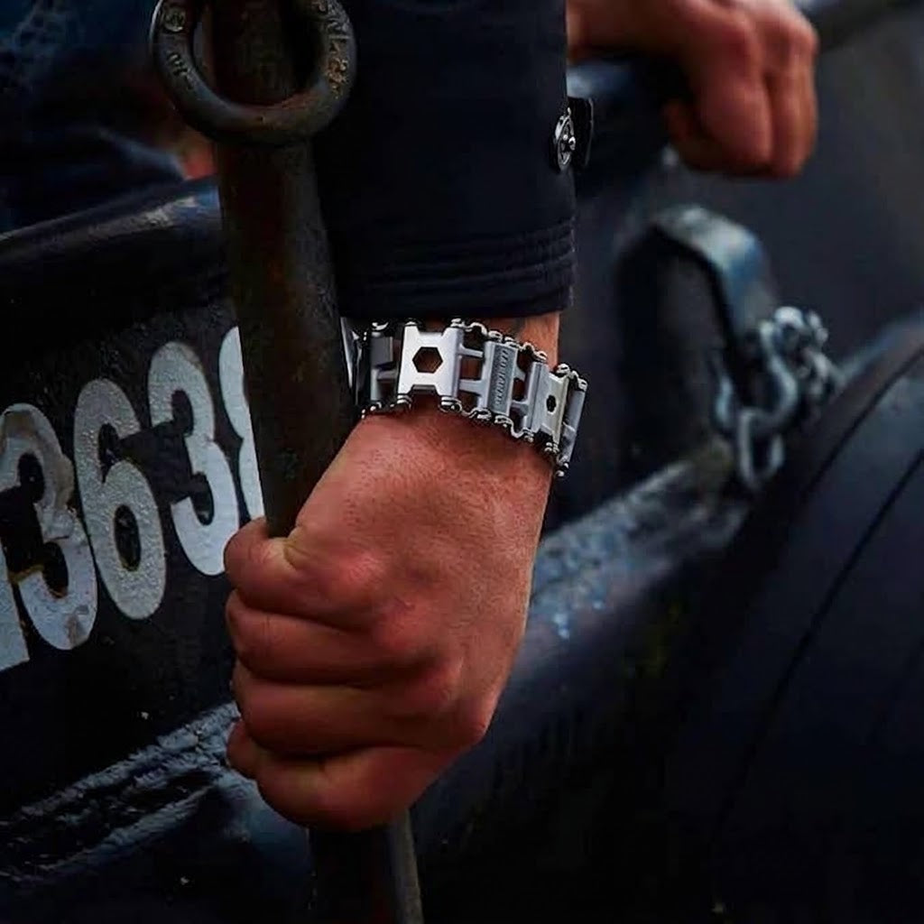 GearPro™ armbånd i rustfrit stål