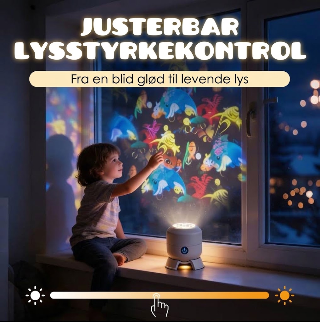 DreamLight™ natlampe med projektor
