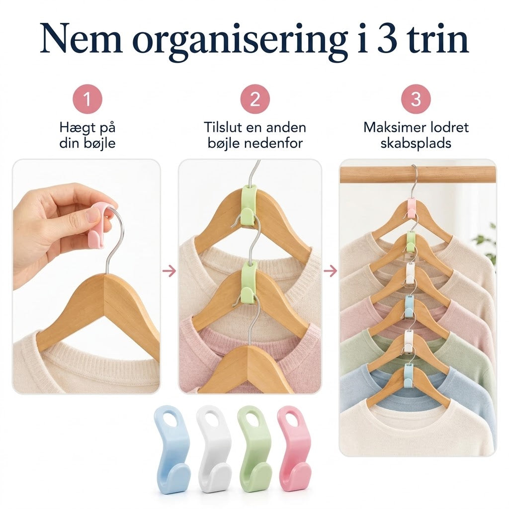 Hanger Hooks™ bøjleforbindere