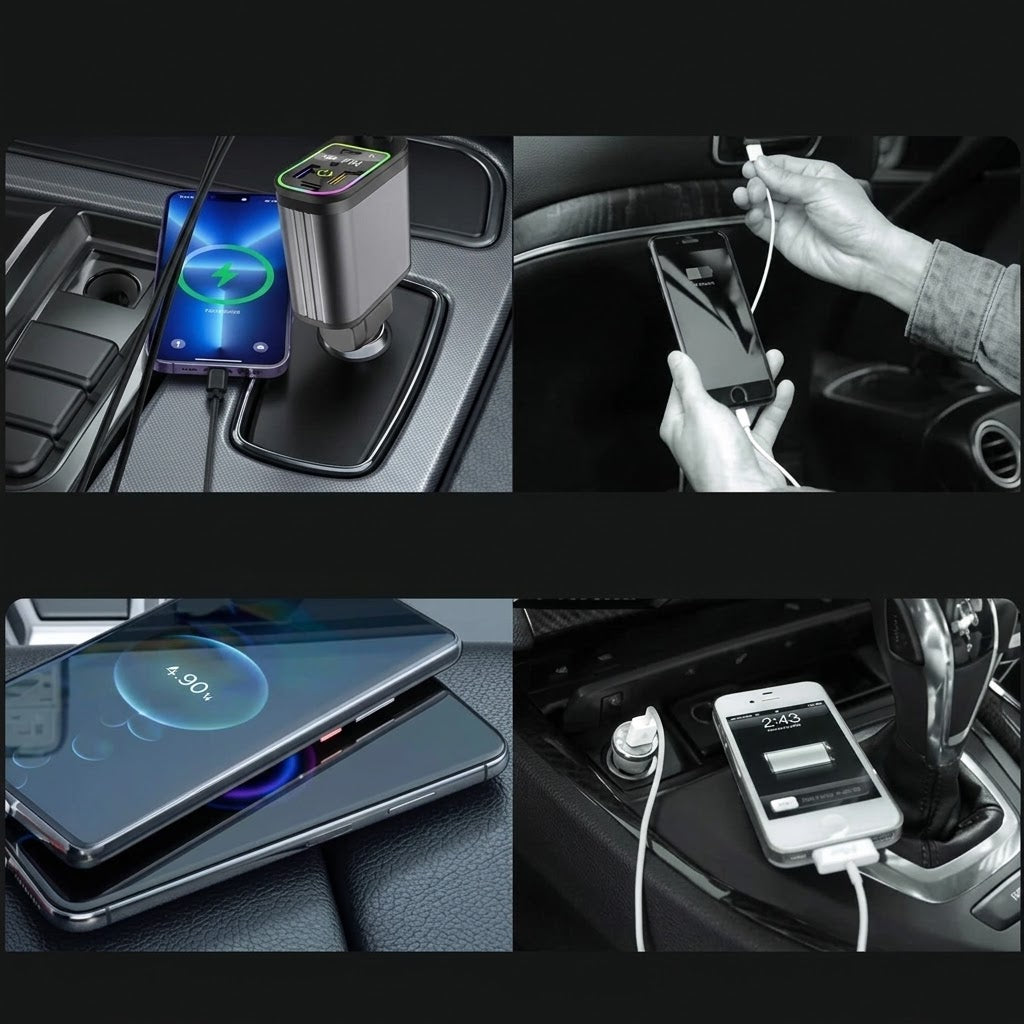 AutoCharge™ 4-i-1 Hurtigoplader