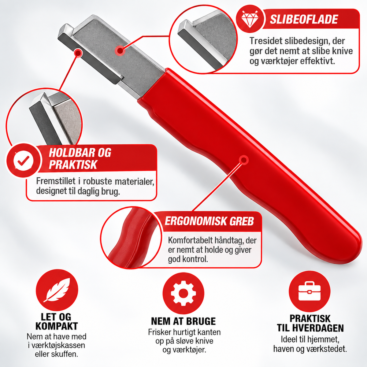 EdgePro™ kompakt kniv- og værktøjssliber (Køb 1, få 1 GRATIS)
