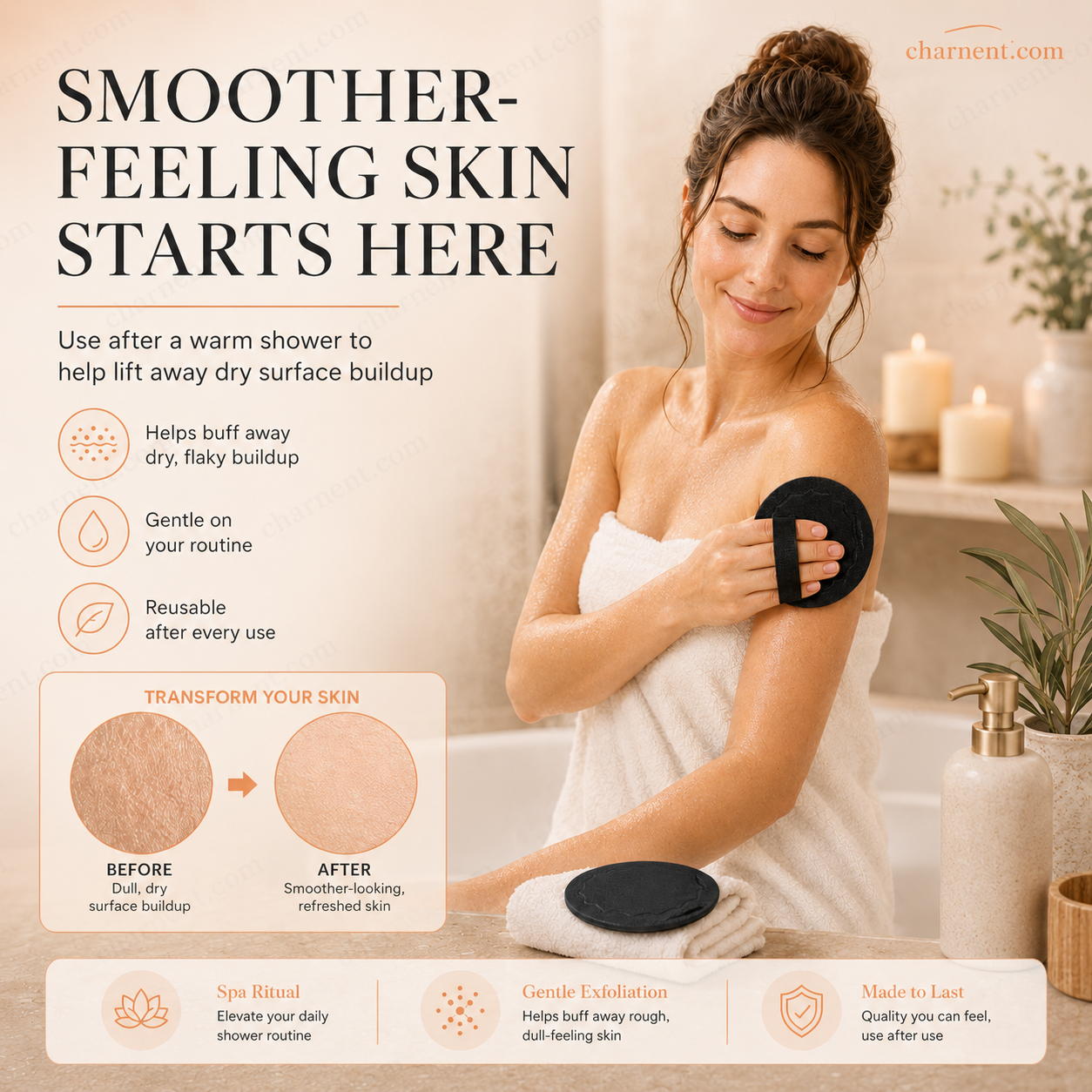 Scrubio™ Eksfolierende Badepuder 1+1 gratis