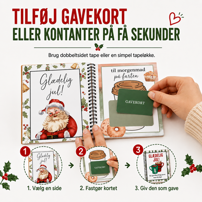 JuleGlæde™ Julegavekortbog