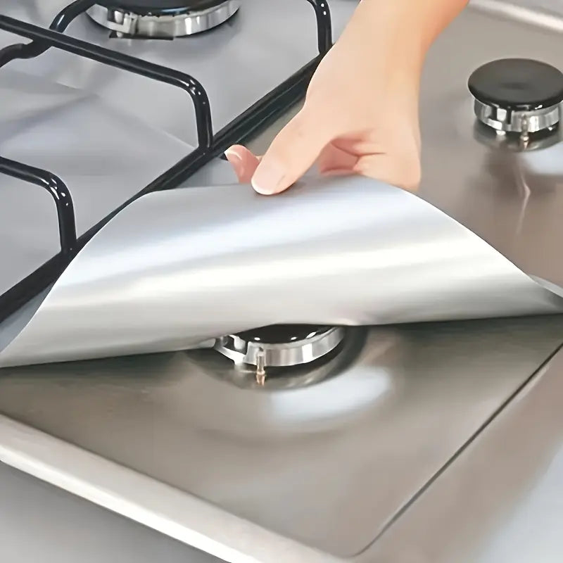 CookGuard™ Genanvendelige komfurbeskyttere (4 Stk)