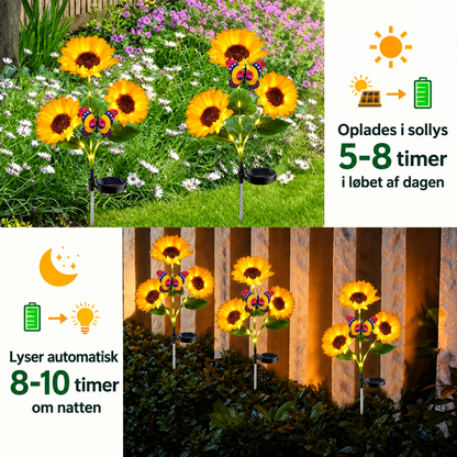SolarBloom™ solcelle-solsikkelampe