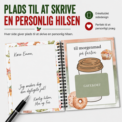 JuleGlæde™ Julegavekortbog