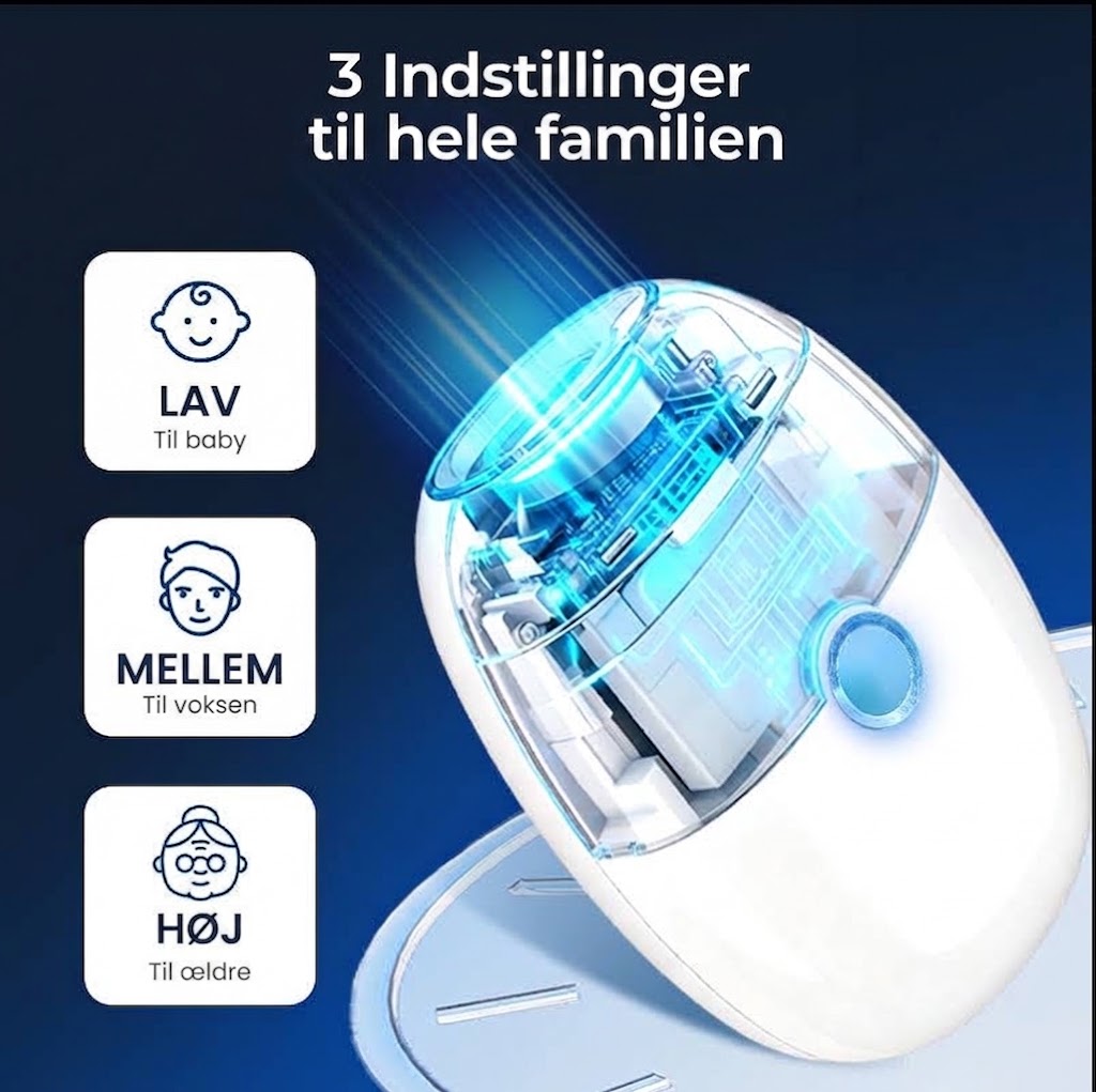 NailPro™ Elektrisk Negleklipper