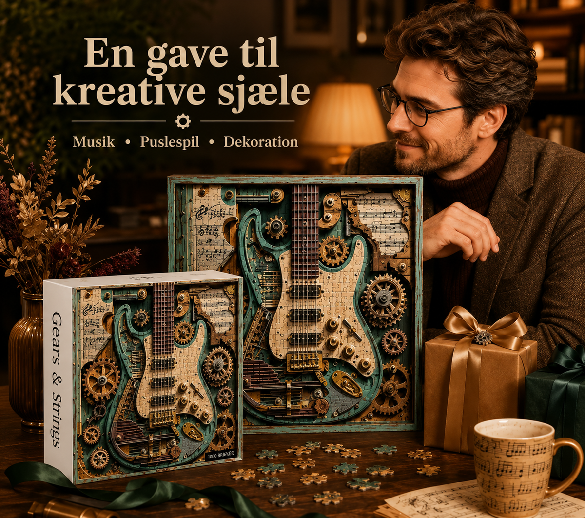 Gear og Strenge™ Guitar-puslespil