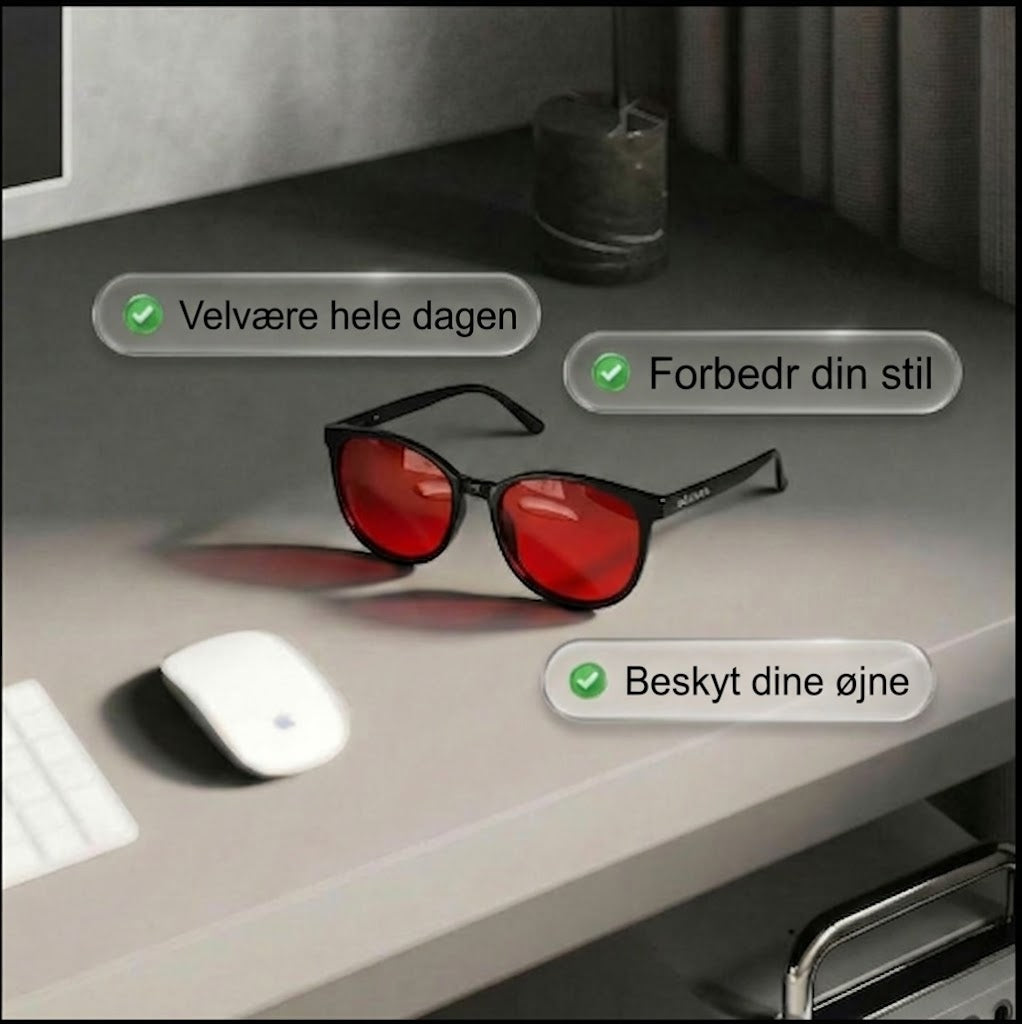 LumaShield™ briller mod blåt lys