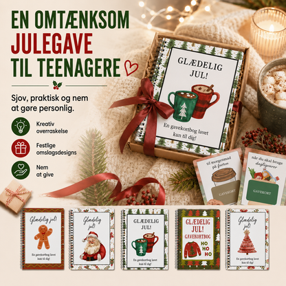 JuleGlæde™ Julegavekortbog