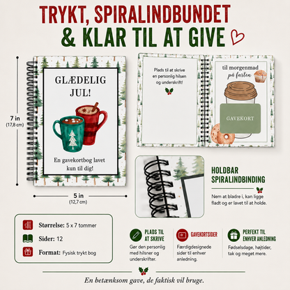 JuleGlæde™ Julegavekortbog