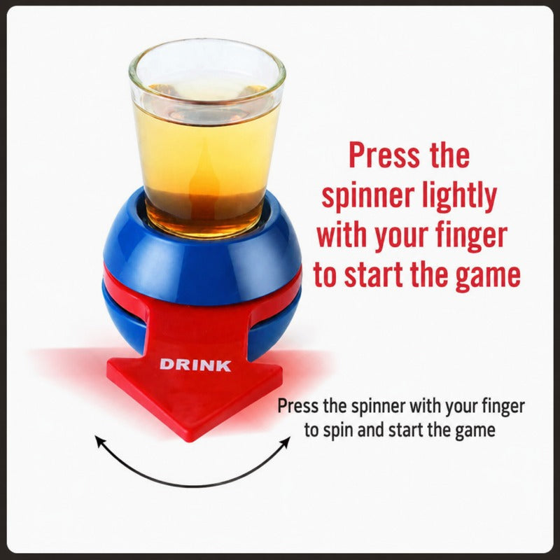 Spin & Sip™ – Det Ultimative Drikkespil
