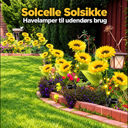SolarBloom™ solcelle-solsikkelampe