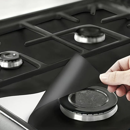 CookGuard™ Genanvendelige komfurbeskyttere (4 Stk)