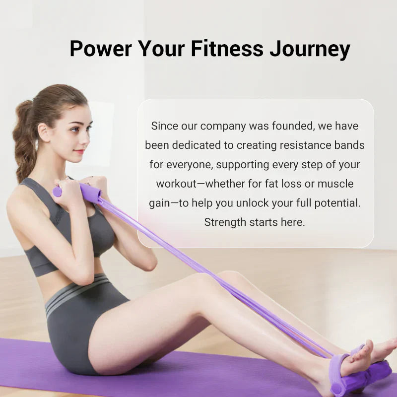 FitFlex™ Multifunktionel hjemmetræner med modstandsbånd