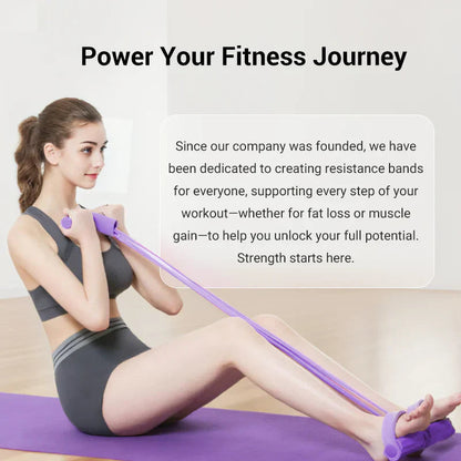 FitFlex™ Multifunktionel hjemmetræner med modstandsbånd