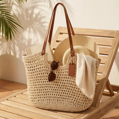 Emma Lund™ Håndvævet Tote Bag