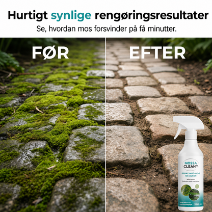 MossaClean™ – Effektiv spray mod mos og alger
