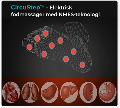 CircuStep™ – Elektrisk fodmassager med NMES-teknologi