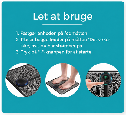 CircuStep™ – Elektrisk fodmassager med NMES-teknologi