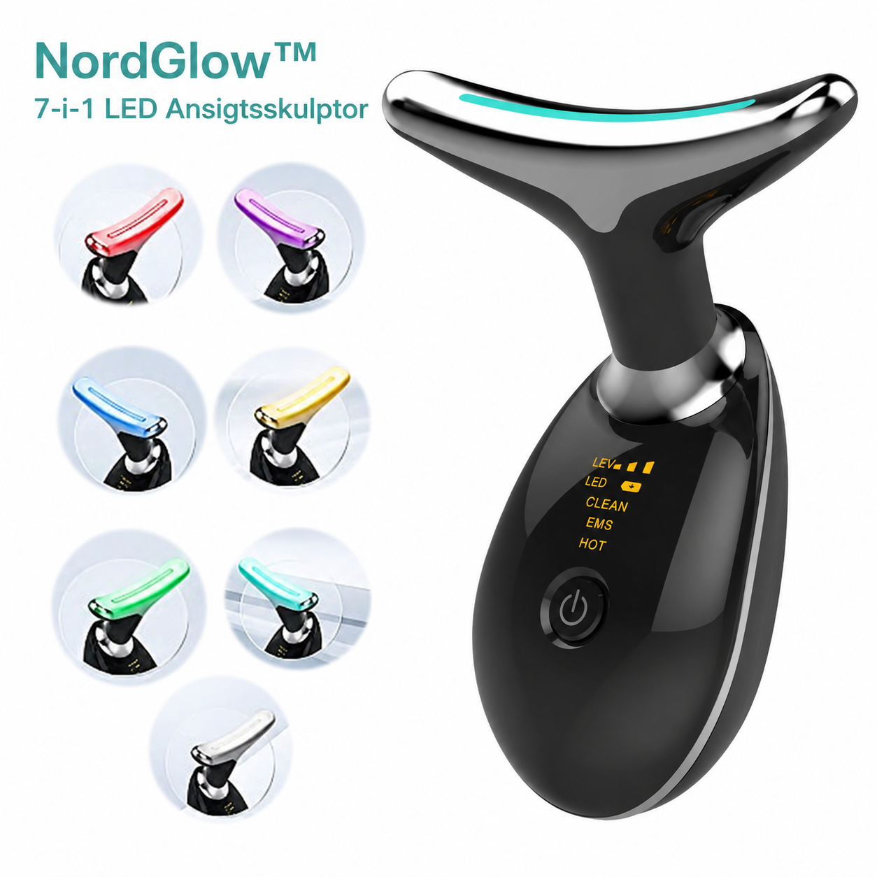 NordGlow™ 7-i-1 LED Ansigtsskulptor