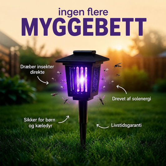 NordLume™ Solcelledrevet Myggelampe