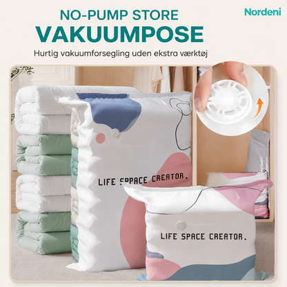 SpaceEase™ | Vakuum Opbevaringsposer