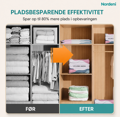 SpaceEase™ | Vakuum Opbevaringsposer