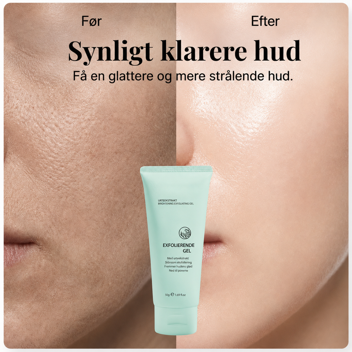 AloeGlow™ – Eksfolierende gel med planteekstrakter