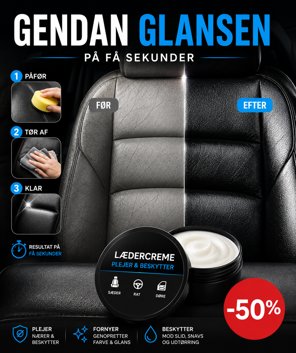 Levoria™ – Multifunktionel lædercreme