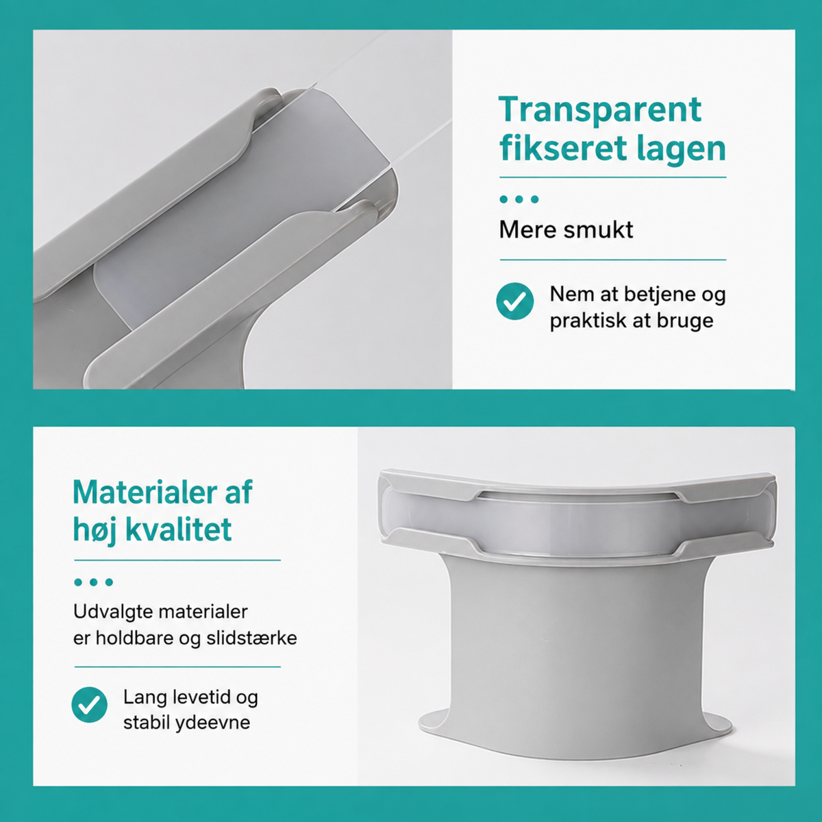 SheetLock™ Lagenholdere – 4-pak