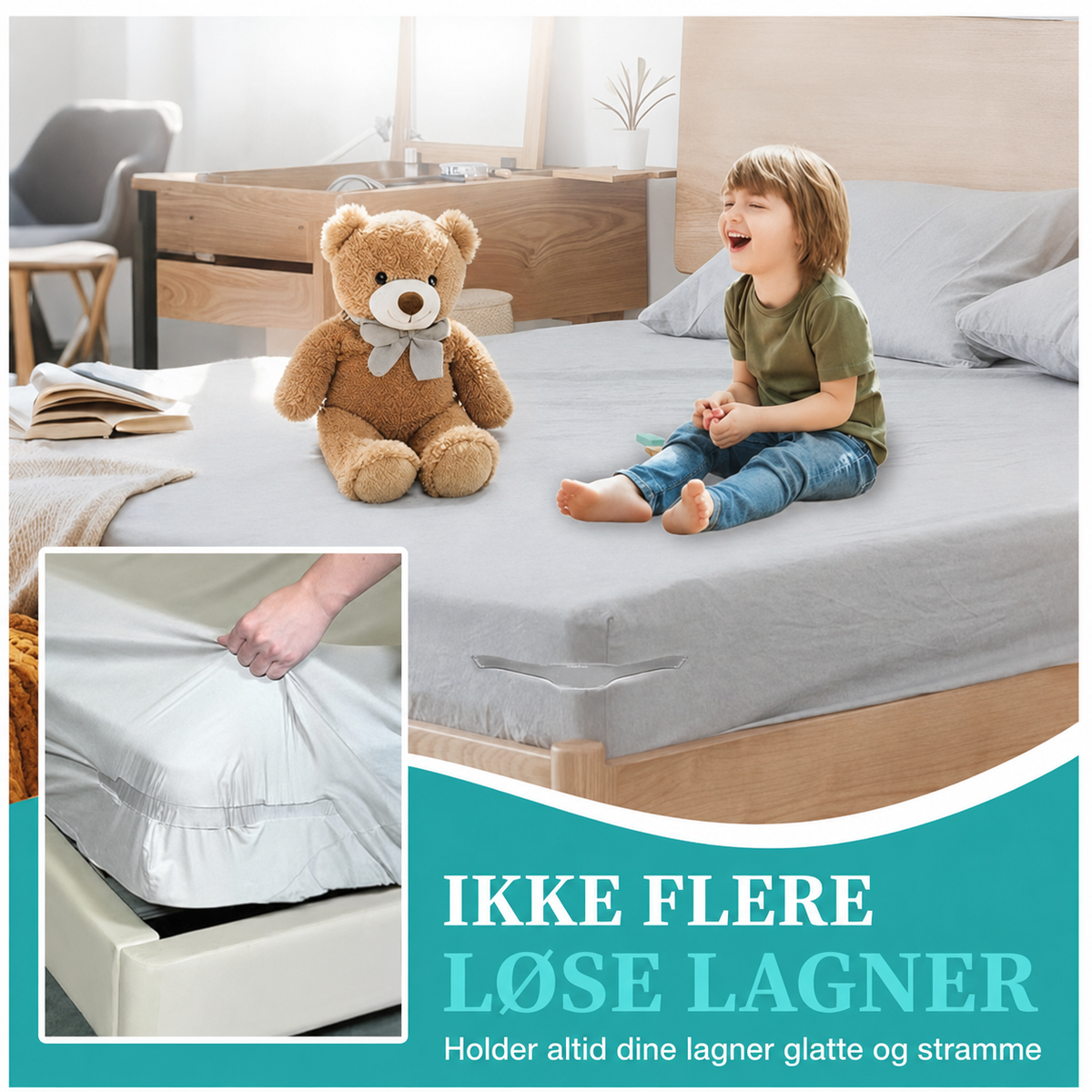 SheetLock™ Lagenholdere – 4-pak