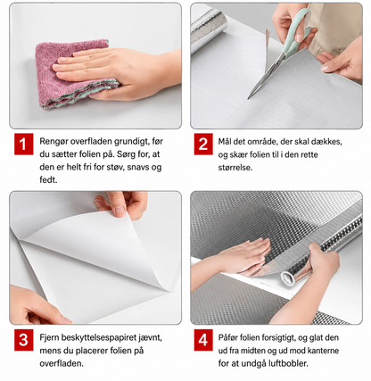 SilverShield™ – Selvklæbende Køkkenbeskyttelse