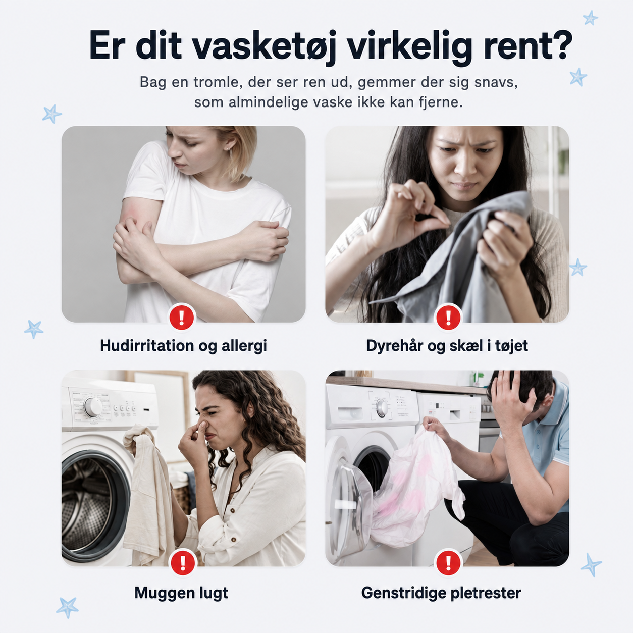 PureWash™ Vaskemaskinerens Tabletter