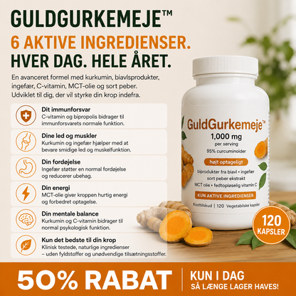 GuldGurkemeje™ Curcumin 95