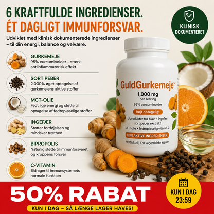 GuldGurkemeje™ Curcumin 95