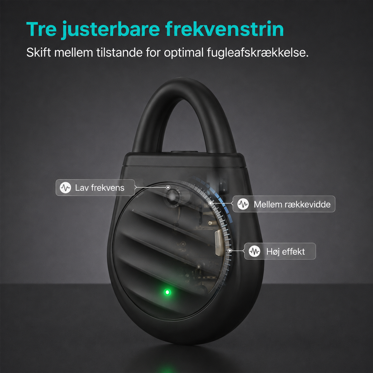 SkadedyrVæk™ Ultrasonisk Skadedyrsafskrækker