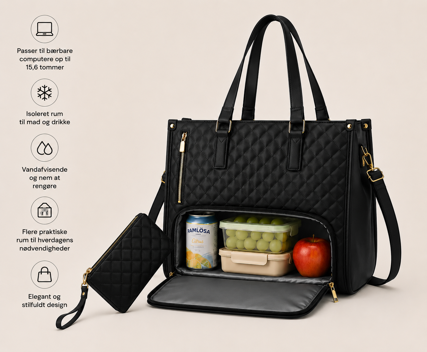 Lunora™ Work & Lunch ToteBag
