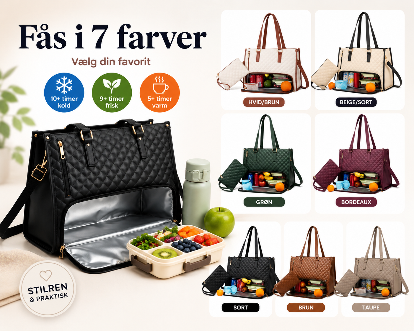 Lunora™ Work & Lunch ToteBag