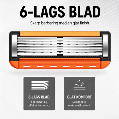 UltraSharp™ 24 Barberhoveder + Gratis Håndtag