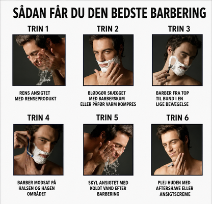 UltraSharp™ 24 Barberhoveder + Gratis Håndtag