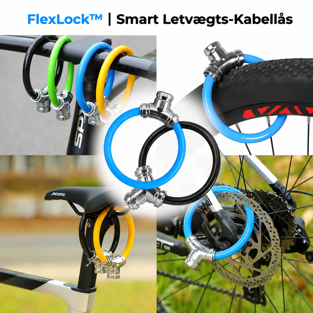 FlexLock™ Smart Letvægts-Kabellås